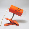 Spot à pince orange Années 70 Spot à pince orange Années 70