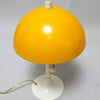 Petite lampe champignon orangé Années 70 Petite lampe champignon orangé Années 70