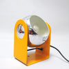 Lampe italienne orange et chrome Space Age Années 70 Lampe italienne orange et chrome Space Age Années 70