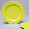 Paire d'assiettes Fleurs jaunes Angelo Mangiarotti Fratelli Brambilla Paire d'assiettes Fleurs jaunes Angelo Mangiarotti Fratelli Brambilla
