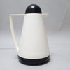 Cafetière isotherme blanc et noir Fulvio Minuti Guzzini Années 80 Cafetière isotherme blanc et noir Fulvio Minuti Guzzini Années 80