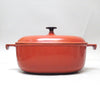 Cocotte brun rouge La Mama N°29 Enzo Mari Le Creuset Cocotte brun rouge La Mama N°29 Enzo Mari Le Creuset
