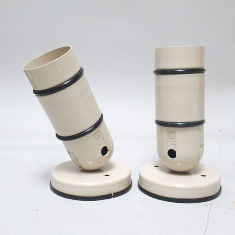 Paire de spots beiges Lita Années 60