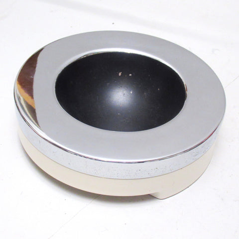 Grand cendrier blanc Luigi Massoni Guzzini Années 70