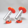 Paire de spots orange Années 70 Paire de spots orange Années 70