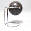 Petite lampe boule marron Années 70 Petite lampe boule marron Années 70