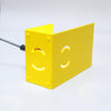 Paire d'appliques Armilla jaunes Vico Magistretti Artemide Paire d'appliques Armilla jaunes Vico Magistretti Artemide