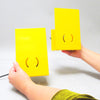 Paire d'appliques Armilla jaunes Vico Magistretti Artemide Paire d'appliques Armilla jaunes Vico Magistretti Artemide