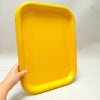 Plateau 5006 jaune Ettore Sottsass Alessi Plateau 5006 jaune Ettore Sottsass Alessi
