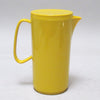 Carafe en plastique jaune Emsa germany Années 70 Carafe en plastique jaune Emsa germany Années 70