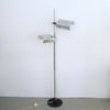 Lampadaire à 2 spots Reggiani Années 60 Lampadaire à 2 spots Reggiani Années 60