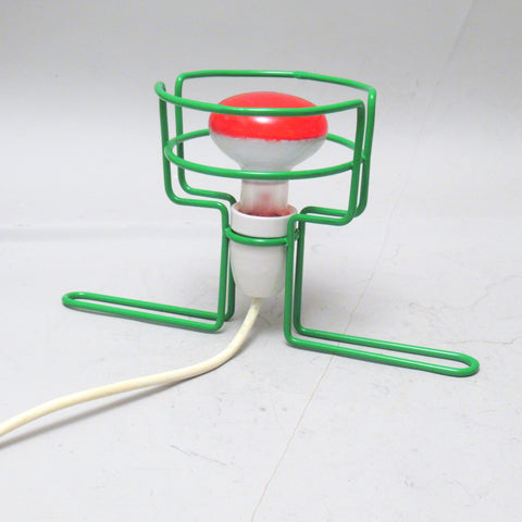 Lampe verte Leonardi Stagi Lumenform circa 1970