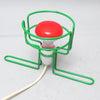 Lampe verte Leonardi Stagi Lumenform circa 1970 Lampe verte Leonardi Stagi Lumenform circa 1970