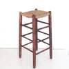 Tabouret haut paillé dans le gout de Charlotte Perriand Tabouret haut paillé dans le gout de Charlotte Perriand