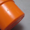 Six gobelet plastique orange Plastique de Bourgogne circa 1970 Six gobelet plastique orange Plastique de Bourgogne circa 1970
