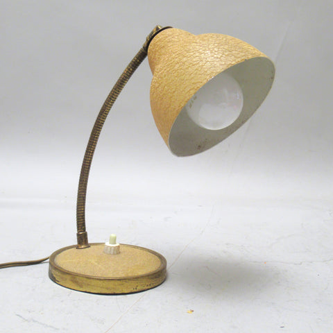 Petite lampe de bureau vintage beige Années 50/60