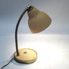 Petite lampe de bureau vintage beige Années 50/60 Petite lampe de bureau vintage beige Années 50/60