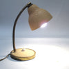 Petite lampe de bureau vintage beige Années 50/60 Petite lampe de bureau vintage beige Années 50/60