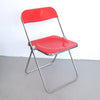 Chaise Plia rouge Piretti Anonima Castelli Chaise Plia rouge Piretti Anonima Castelli