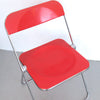 Chaise Plia rouge Piretti Anonima Castelli Chaise Plia rouge Piretti Anonima Castelli