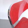 Chaise Plia rouge Piretti Anonima Castelli Chaise Plia rouge Piretti Anonima Castelli