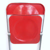 Chaise Plia rouge Piretti Anonima Castelli Chaise Plia rouge Piretti Anonima Castelli