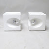 Paire de lampes cube en céramique Perdomello Années 70 Paire de lampes cube en céramique Perdomello Années 70