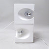 Paire de lampes cube en céramique Perdomello Années 70 Paire de lampes cube en céramique Perdomello Années 70