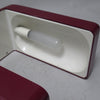 Lampe Isos bordeaux Giotto Stoppino Tronconi 1972 Lampe Isos bordeaux Giotto Stoppino Tronconi 1972