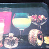 Plateau à decor cocktail Années 80 Plateau à decor cocktail Années 80