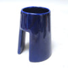 Petit vase moderniste bleu Années 70 Petit vase moderniste bleu Années 70