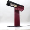 Lampe de bureau bordeaux Stilnovo Années 60 Lampe de bureau bordeaux Stilnovo Années 60