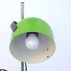 Lampadaire à 2 spots vert Brilliantleuchten Années 70 Lampadaire à 2 spots vert Brilliantleuchten Années 70