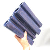 Vase bleu Angelo Mangiarotti Fratelli Brambilla 1968 Vase bleu Angelo Mangiarotti Fratelli Brambilla 1968