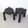 Tabouret Stooble noir Anna Castelli Ferrieri Kartell Tabouret Stooble noir Anna Castelli Ferrieri Kartell