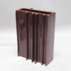 Vase marron Angelo Mangiarotti Fratelli Brambilla 1968 Vase marron Angelo Mangiarotti Fratelli Brambilla 1968