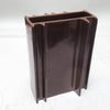 Vase marron Angelo Mangiarotti Fratelli Brambilla 1968 Vase marron Angelo Mangiarotti Fratelli Brambilla 1968