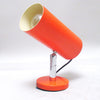 Spot en métal orange Luminaires Delmas Années 70 Spot en métal orange Luminaires Delmas Années 70