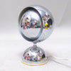 Lampe boule italienne chromée Années 60 Lampe boule italienne chromée Années 60