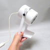 Lampe Spot Space Age blanc Années 70 Lampe Spot Space Age blanc Années 70