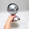 Lampe boule italienne chromée Années 60 Lampe boule italienne chromée Années 60