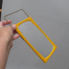 Petit miroir de barbier en plastique Annees 80 Petit miroir de barbier en plastique Annees 80