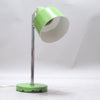 Petite lampe de bureau articulée verte Luminaires Delmas Années 70 Petite lampe de bureau articulée verte Luminaires Delmas Années 70