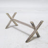 Porte-couteaux en X métal argenté Porte-couteaux en X métal argenté
