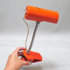 Lampe à pince vintage orange Années 70 Lampe à pince vintage orange Années 70