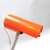 Lampe à pince vintage orange Années 70 Lampe à pince vintage orange Années 70