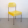 Chaise Box jaune Enzo Mari Anonima Castelli 1971 Chaise Box jaune Enzo Mari Anonima Castelli 1971