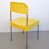 Chaise Box jaune Enzo Mari Anonima Castelli 1971 Chaise Box jaune Enzo Mari Anonima Castelli 1971