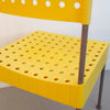 Chaise Box jaune Enzo Mari Anonima Castelli 1971 Chaise Box jaune Enzo Mari Anonima Castelli 1971