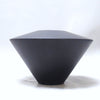 Vase UFO ceramique noir Claude Dumas Années 80 Vase UFO ceramique noir Claude Dumas Années 80